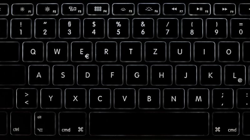 パソコンのキーボード